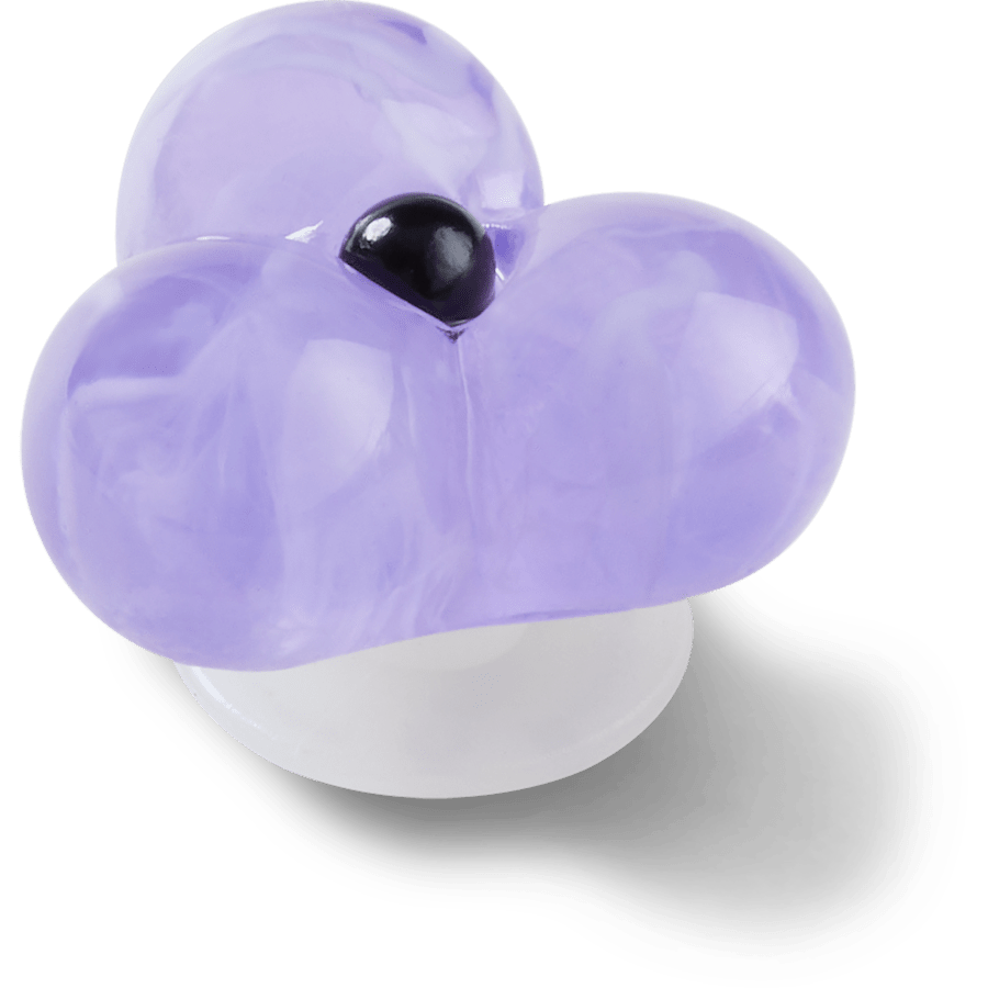 Expressive Floral Purple Jibbitz™ charms - Crocs