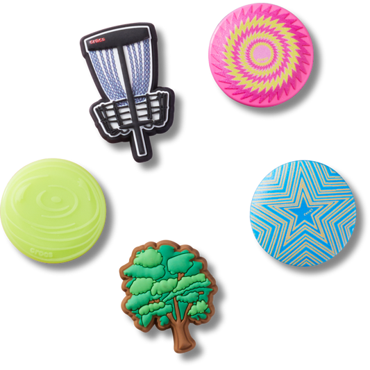 Disc Golf 5 Pack Jibbitz™ charms - Crocs