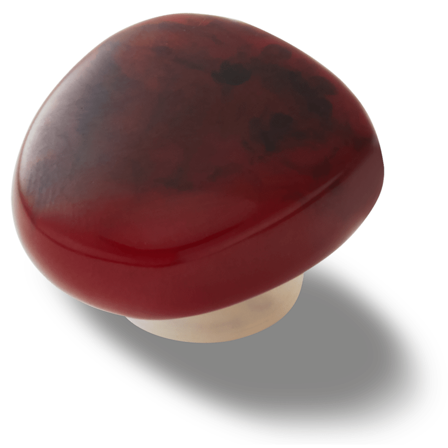 Mahogany Obsidian Stone Jibbitz™ charms - Crocs