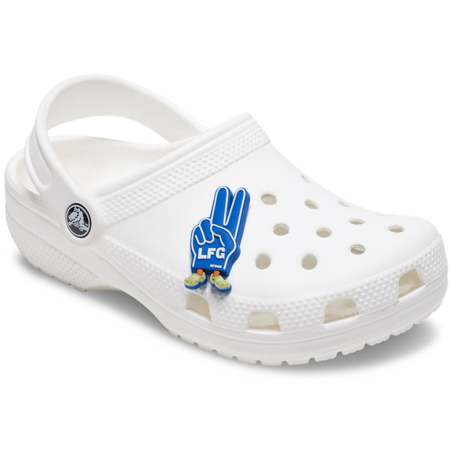 LFG Foam Peace Sign Jibbitz™ charms - Crocs