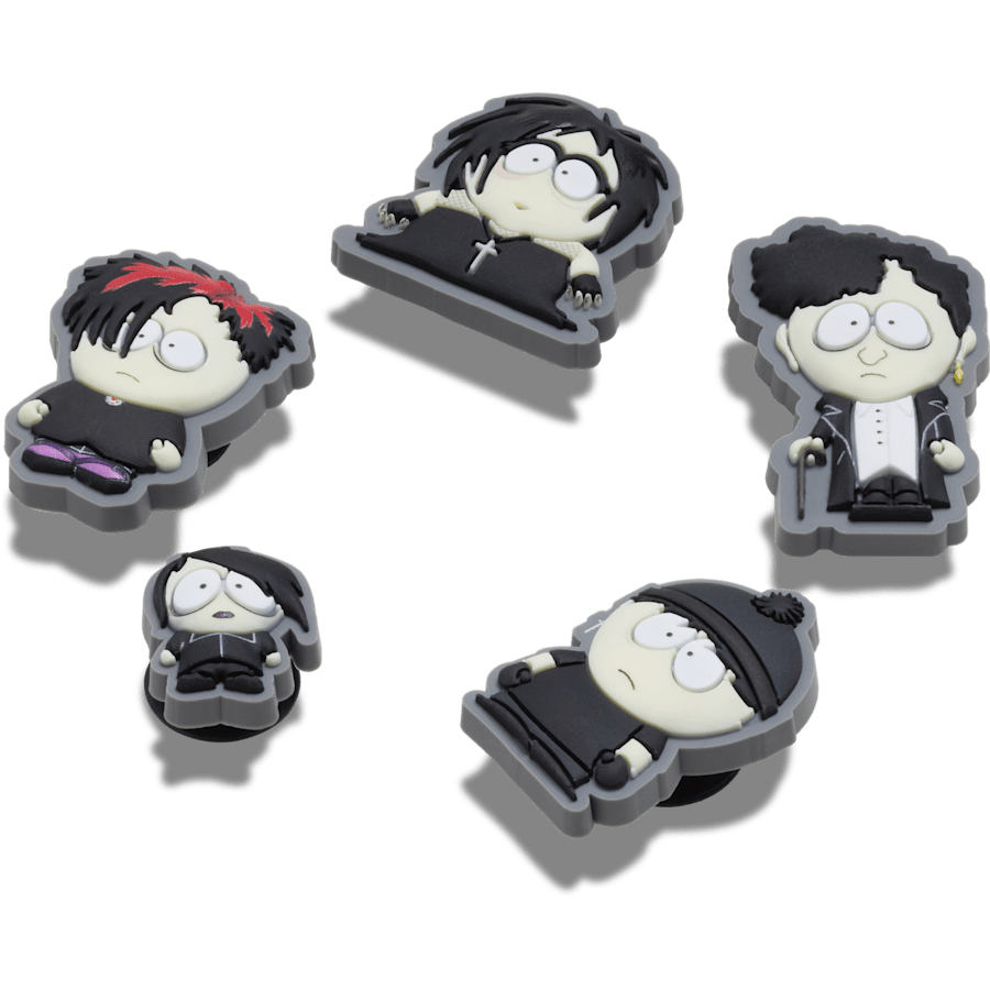 South Park Goth Kids 5 Pack Jibbitz Shoe Charm - Crocs