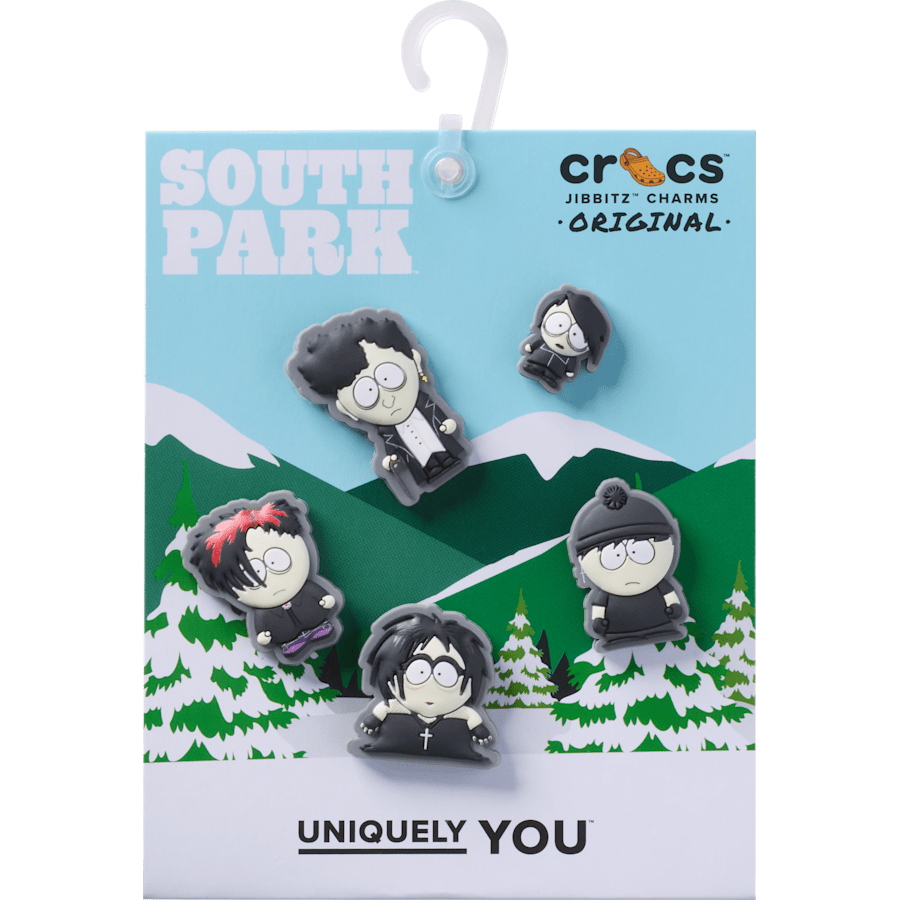South Park Goth Kids 5 Pack Jibbitz Shoe Charm - Crocs