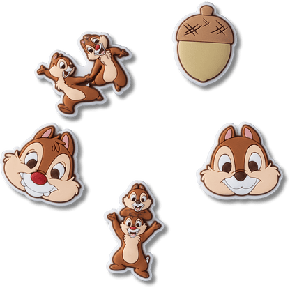 Disney Chip n Dale 5 Pack Jibbitz™ charms - Crocs