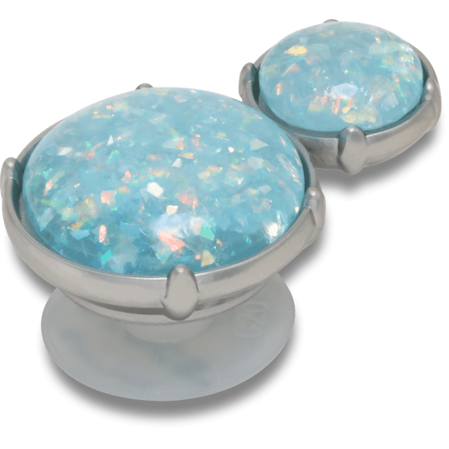Opalescent Meta Double Gem Jibbitz™ charms - Crocs