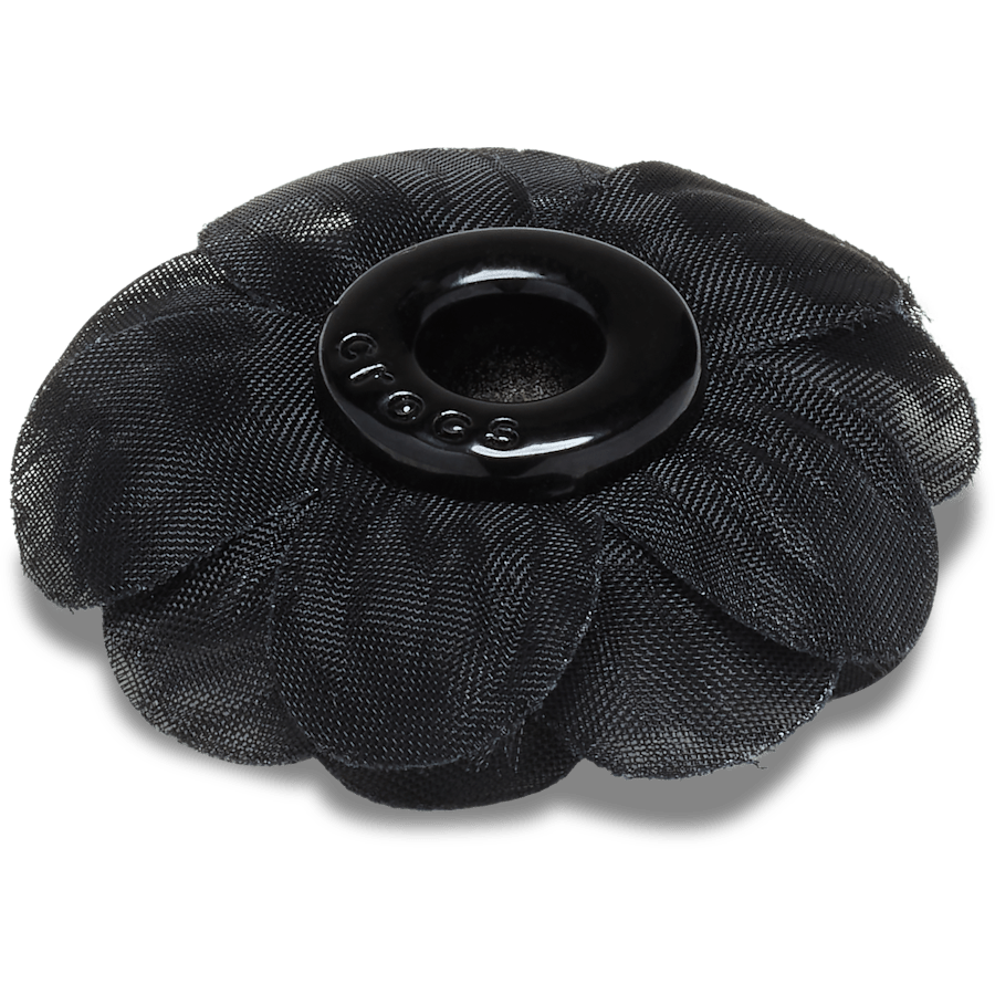 Black Chiffon Grommet Jibbitz™ charms - Crocs