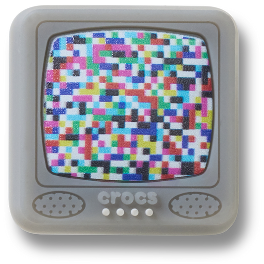 Lights Up Pixelated TV Jibbitz™ charms - Crocs