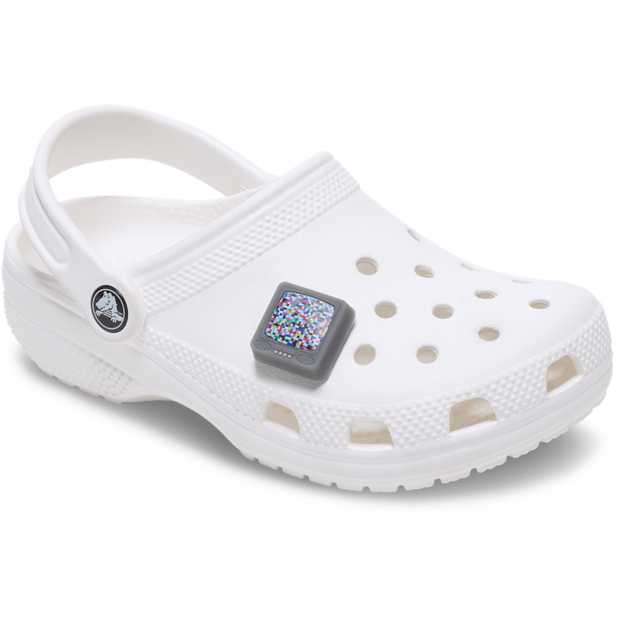 Lights Up Pixelated TV Jibbitz™ charms - Crocs