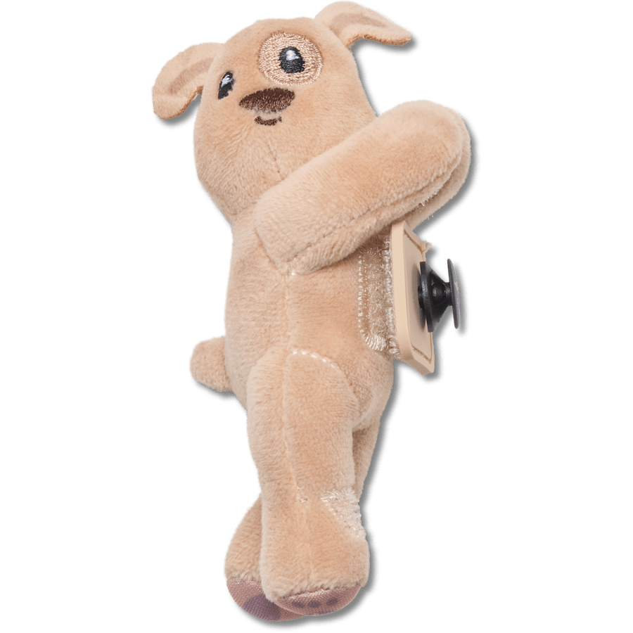 Huggitz Brown Puppy Jibbitz Shoe Charm - Crocs