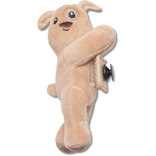 Huggitz Brown Puppy Jibbitz Shoe Charm - Crocs