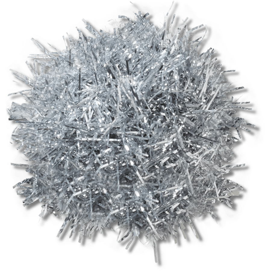 Silver Tinsel Pom Jibbitz™ charms - Crocs