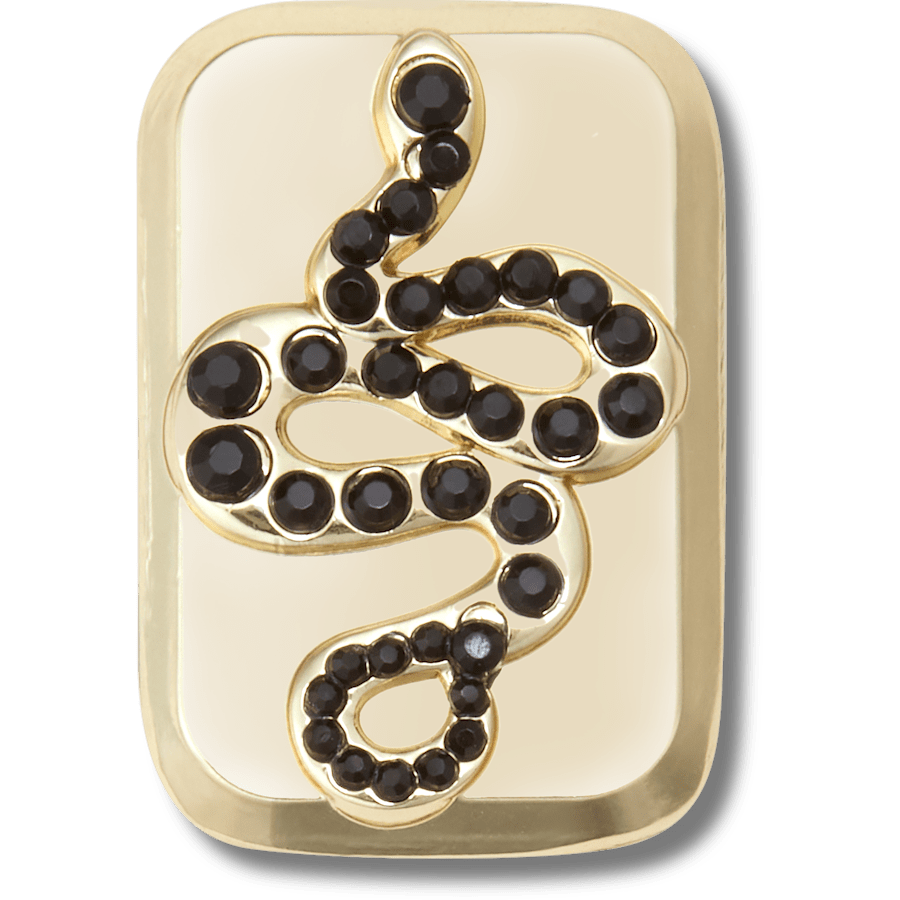 Gold Snake Emblem Jibbitz™ charms - Crocs