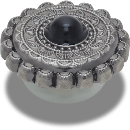 Silver and Black Emblem Jibbitz™ charms - Crocs