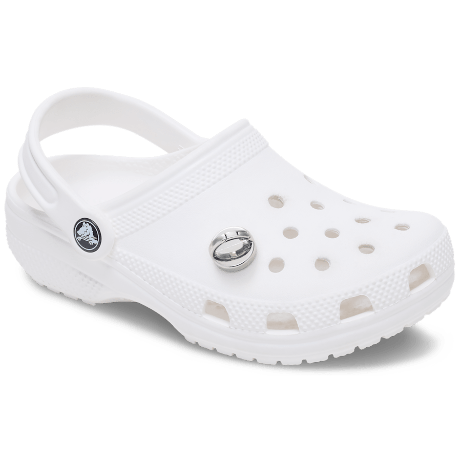 Silver Interchangeable Stud Jibbitz™ charms - Crocs