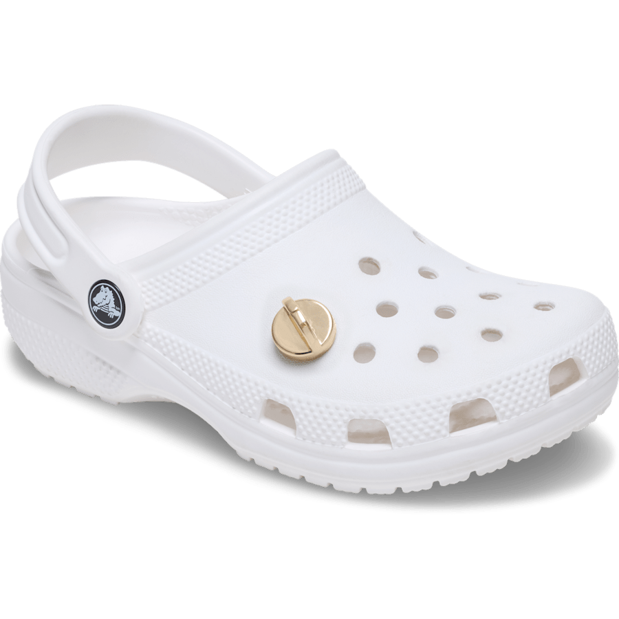 Gold Interchangeable Stud Jibbitz™ charms - Crocs