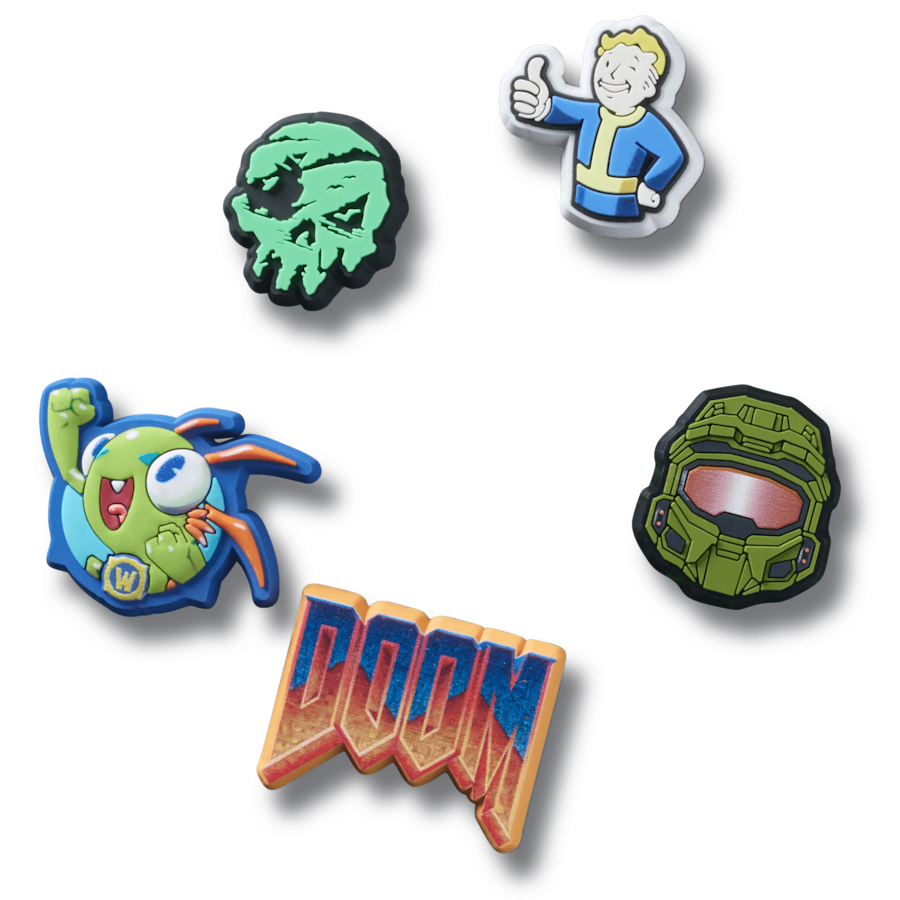 Xbox 5 Pack Jibbitz Charms Jibbitz Shoe Charm - Crocs
