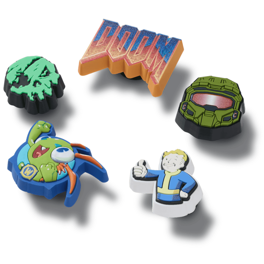 Xbox 5 Pack Jibbitz Charms Jibbitz Shoe Charm - Crocs