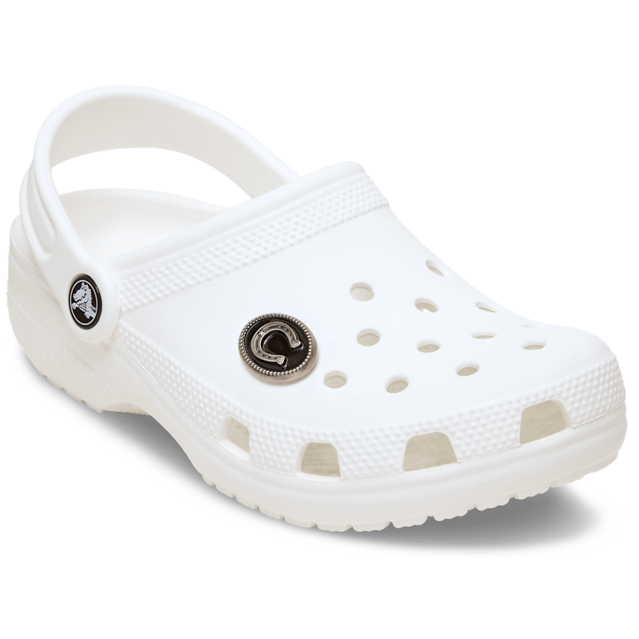 Silver Horseshoe Jibbitz™ charms - Crocs
