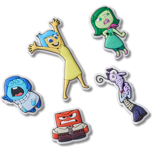 Pixar Inside Out 5 Pack Jibbitz™ charms - Crocs