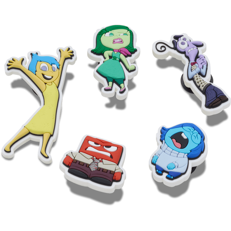 Pixar Inside Out 5 Pack Jibbitz™ charms - Crocs
