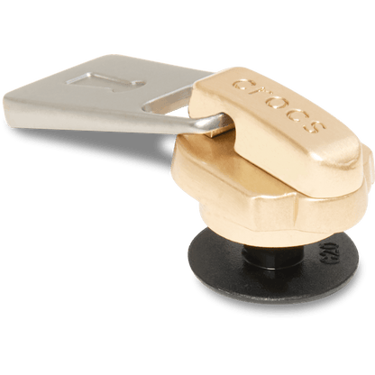 Gold and Silver Zipper Jibbitz™ charms - Crocs