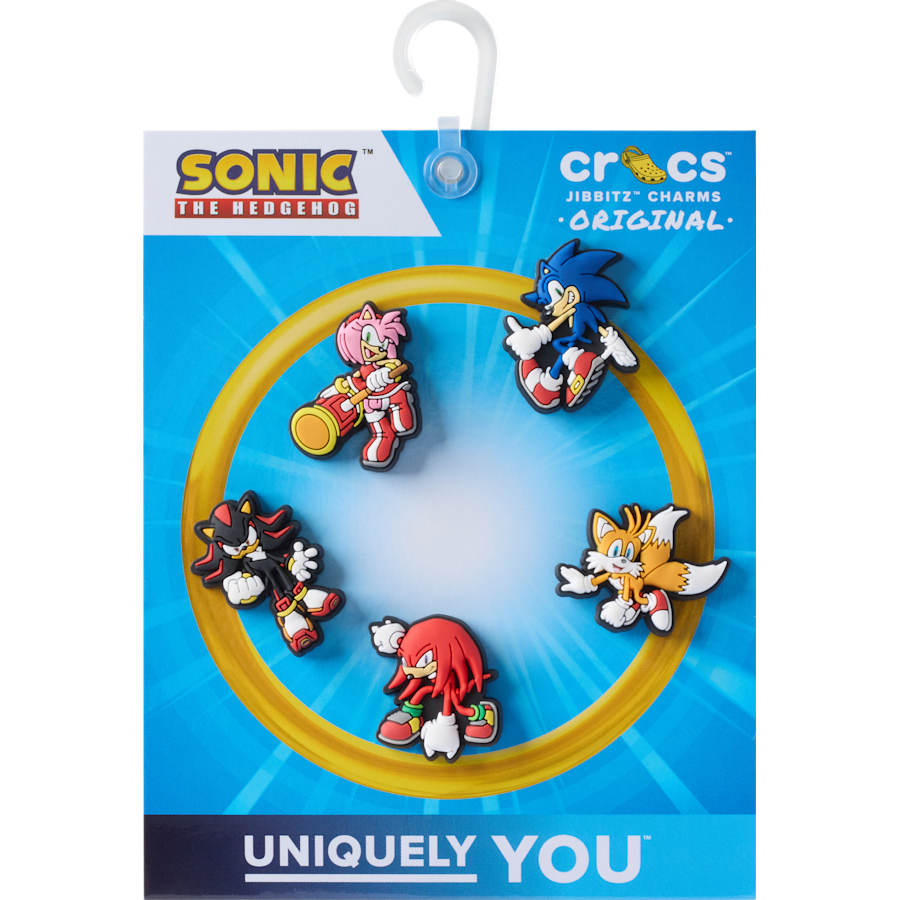 Sonic the Hedgehog 5Pck Jibbitz™ charms - Crocs
