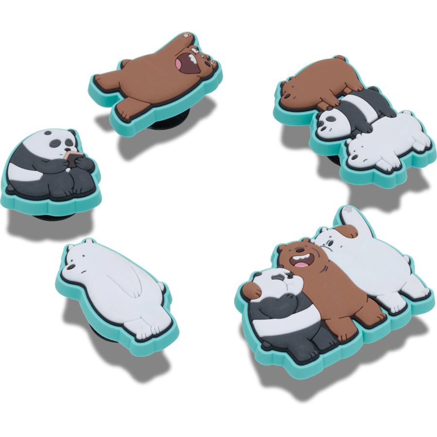 We Bare Bears 5 Pack  Jibbitz™ charms - Crocs