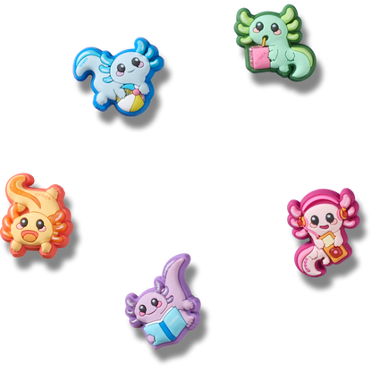 Tiny Axolotls 5 Pack Jibbitz™ charms - Crocs