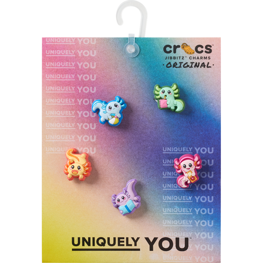 Tiny Axolotls 5 Pack Jibbitz™ charms - Crocs