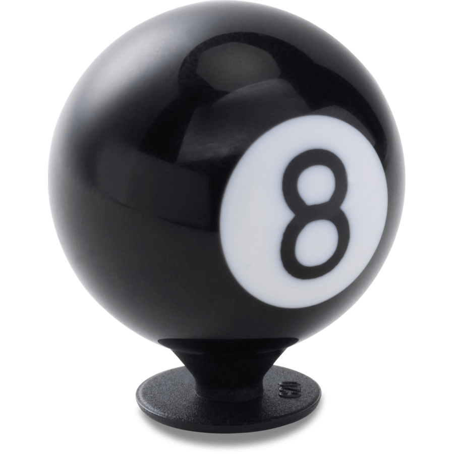 3D Pool Eight Ball Jibbitz™ charms - Crocs