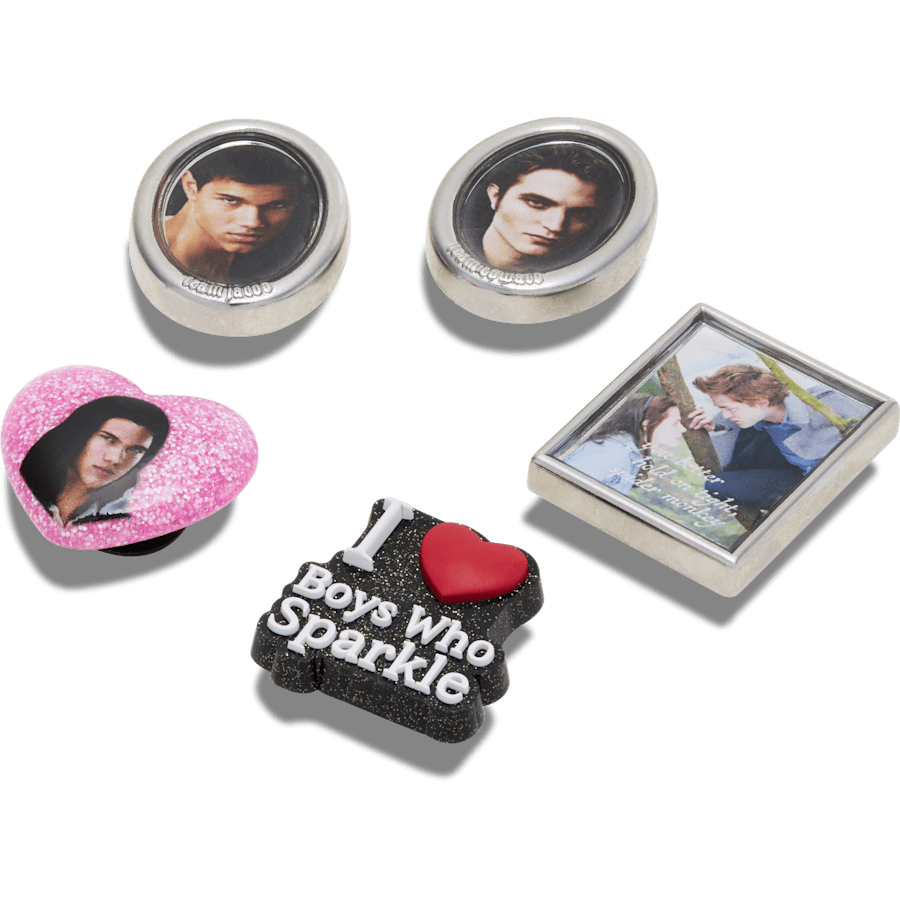 The Twilight Saga 5 Pack Jibbitz Shoe Charm - Crocs