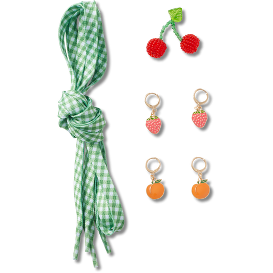 Laces and Fresh Fruits Charm Kit Jibbitz™ charms - Crocs