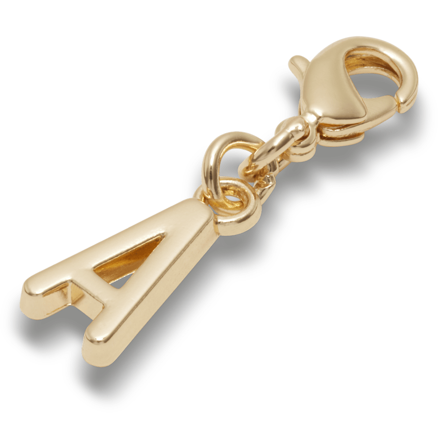 Gold Letter A Charm Jibbitz™ charms - Crocs