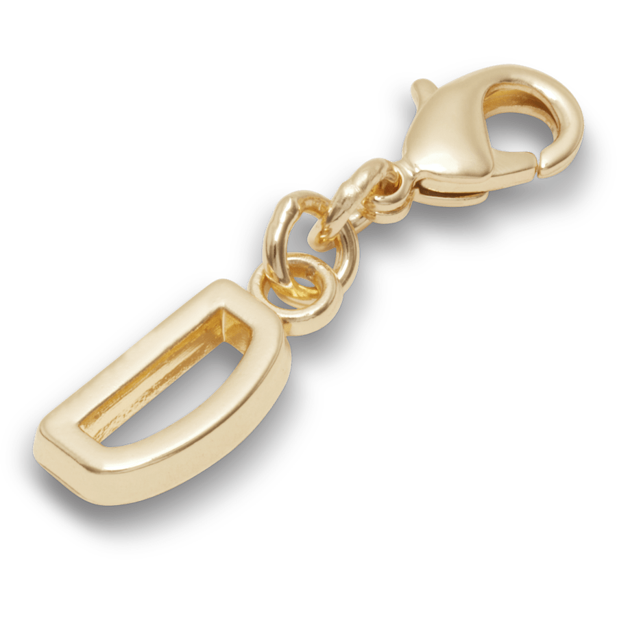 Gold Letter D Charm Jibbitz™ charms - Crocs