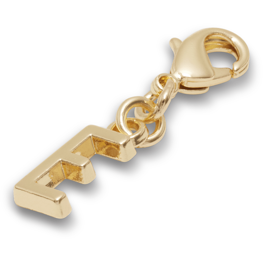 Gold Letter E Charm Jibbitz™ charms - Crocs
