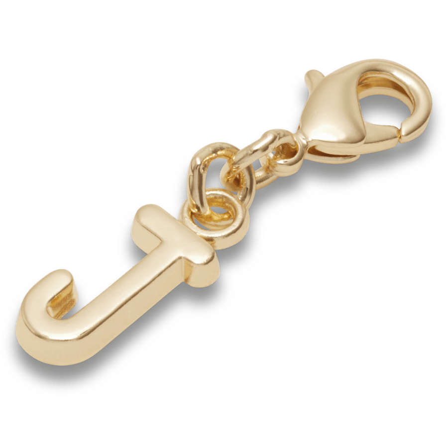 Gold Letter J Charm Jibbitz™ charms - Crocs