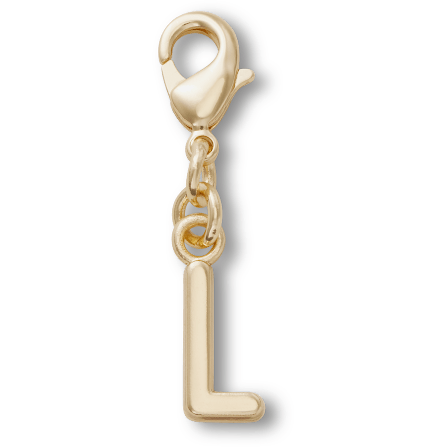 Gold Letter L Charm Jibbitz™ charms - Crocs