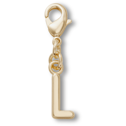 Gold Letter L Charm Jibbitz™ charms - Crocs