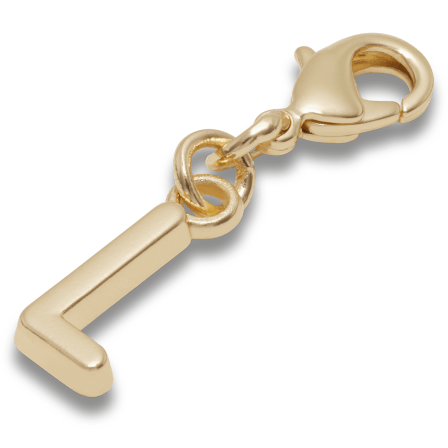 Gold Letter L Charm Jibbitz™ charms - Crocs