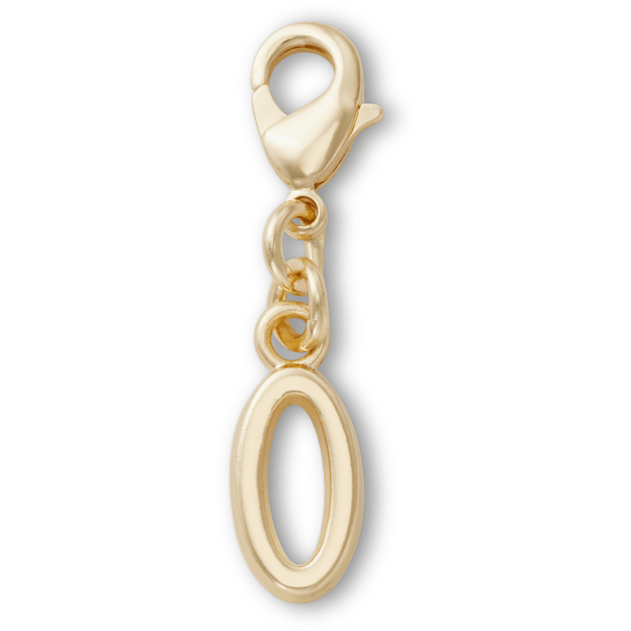Gold Letter O Charm Jibbitz™ charms - Crocs