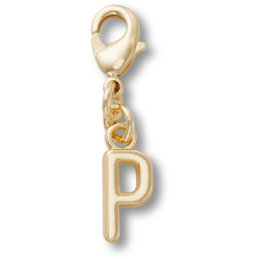 Gold Letter P Charm Jibbitz™ charms - Crocs
