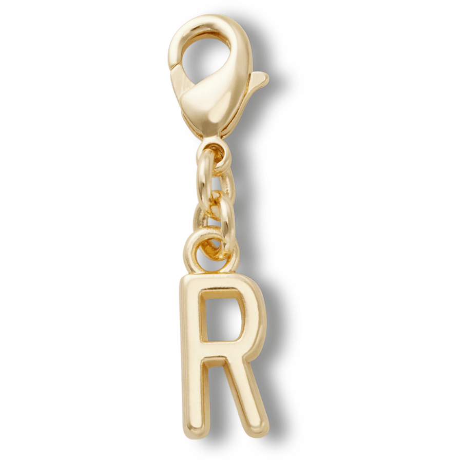Gold Letter R Charm Jibbitz™ charms - Crocs