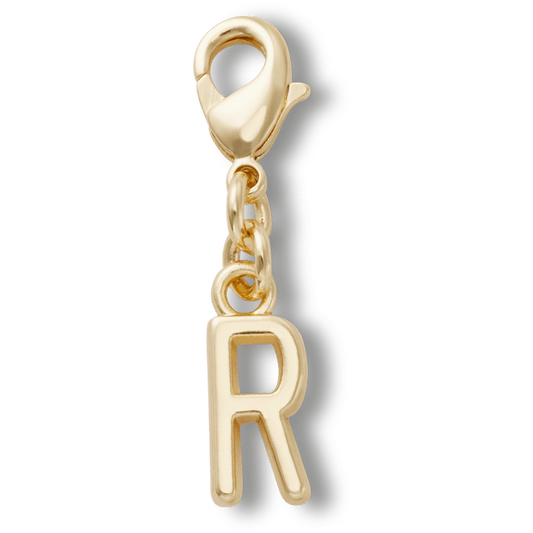 Gold Letter R Charm Jibbitz™ charms - Crocs