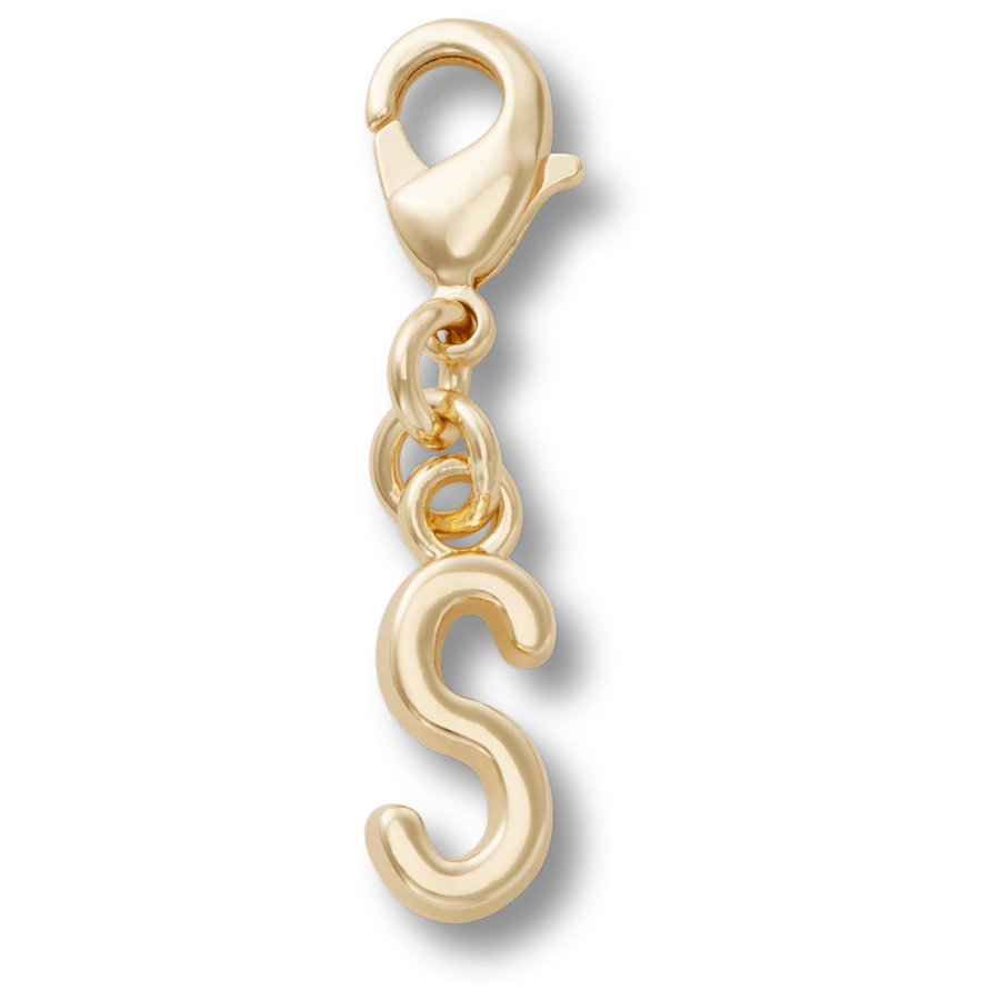 Gold Letter S Charm Jibbitz™ charms - Crocs