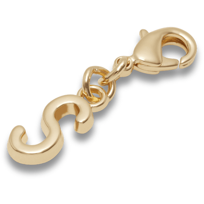 Gold Letter S Charm Jibbitz™ charms - Crocs
