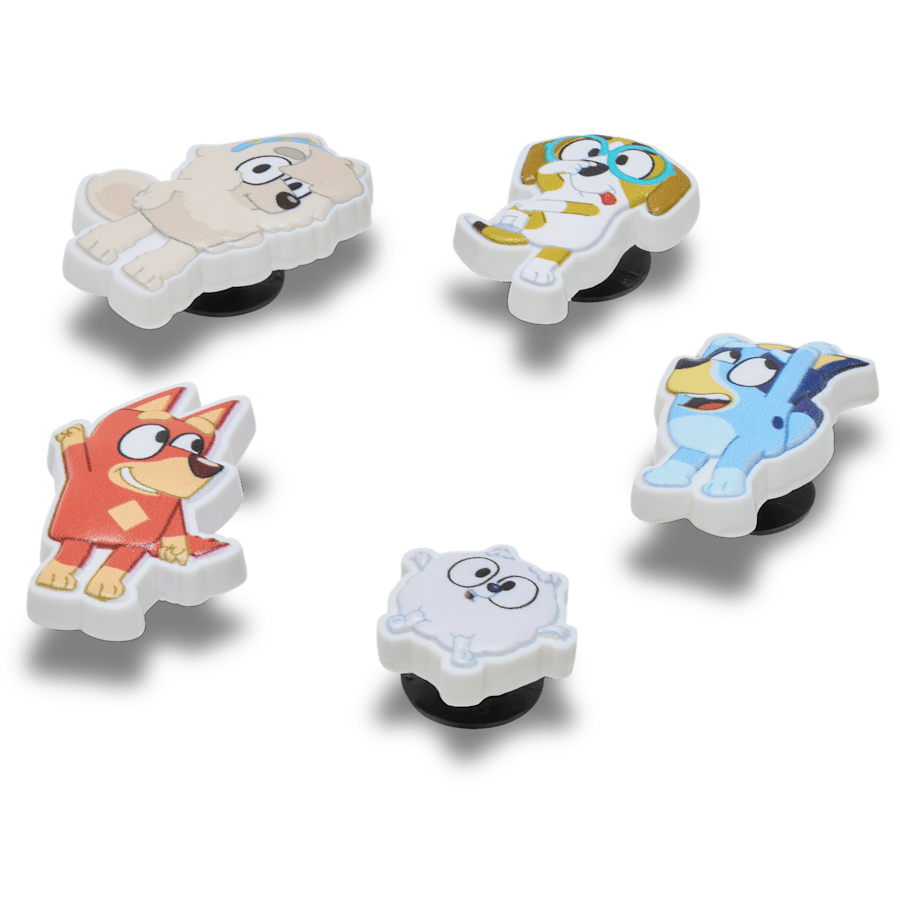 Bluey 5 Pack Jibbitz Shoe Charm - Crocs
