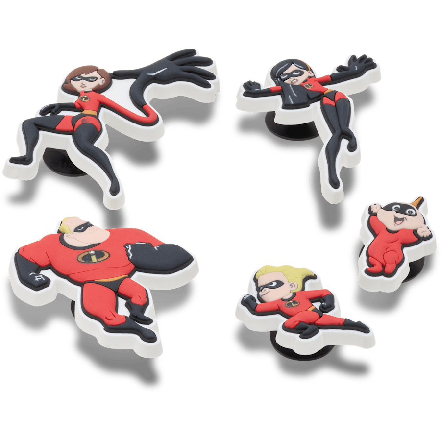 Pixar Incredibles 5 Pack Jibbitz charm - Crocs