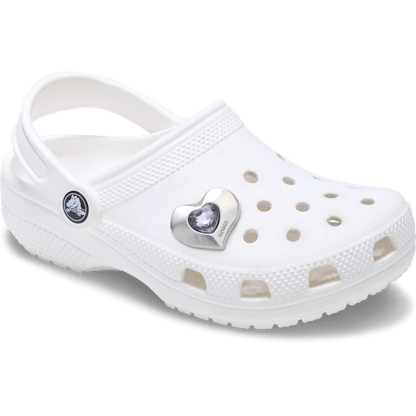 SilverandPurple SMT Gem Heart Jibbitz™ charms - Crocs