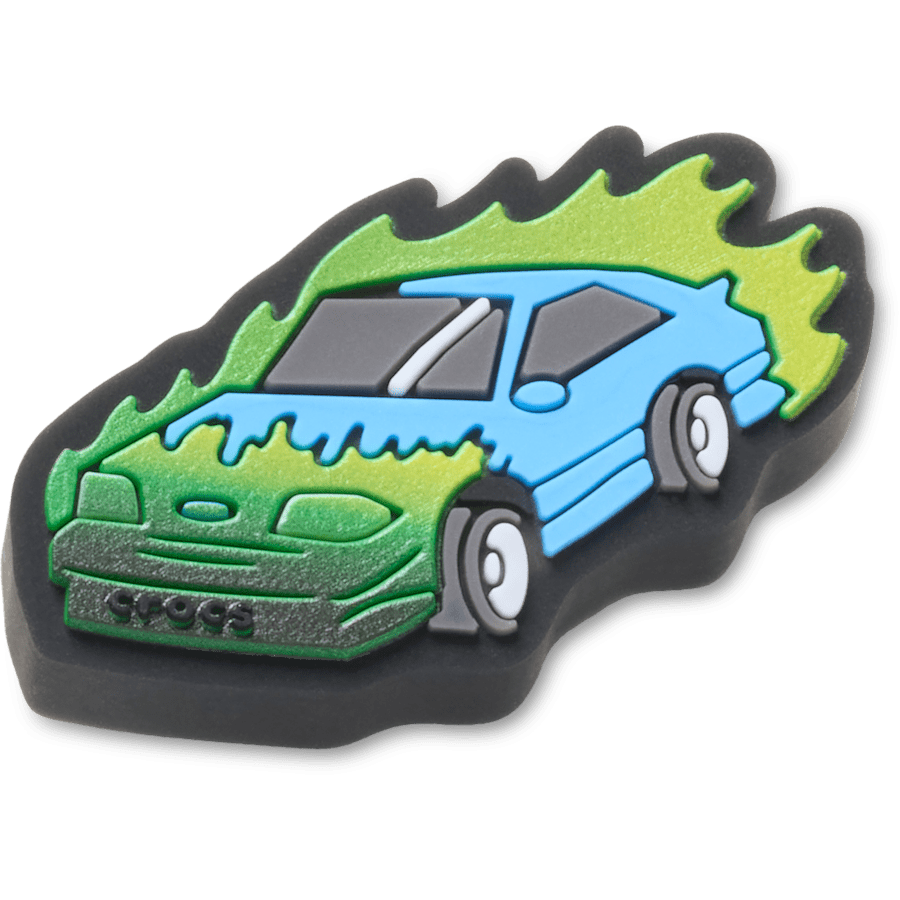 Lights Up Fire Race Car Jibbitz™ charms - Crocs