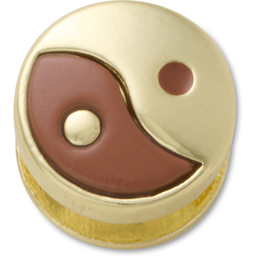 Brown Yin Yang Icon Jibbitz™ charms - Crocs