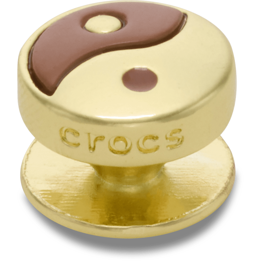 Brown Yin Yang Icon Jibbitz™ charms - Crocs